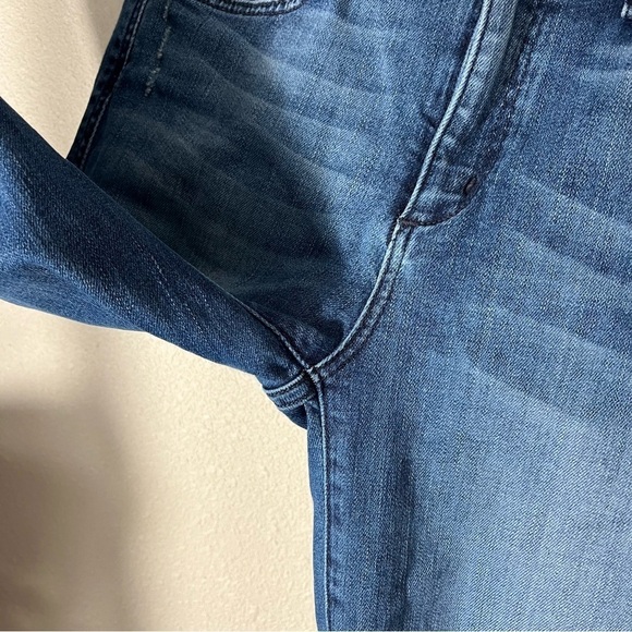 MCGUIRE x ANTHROPOLOGIE Gainsbourg Mid-Rise Cropped Bootcut Jeans Style 15D - Picture 7 of 10